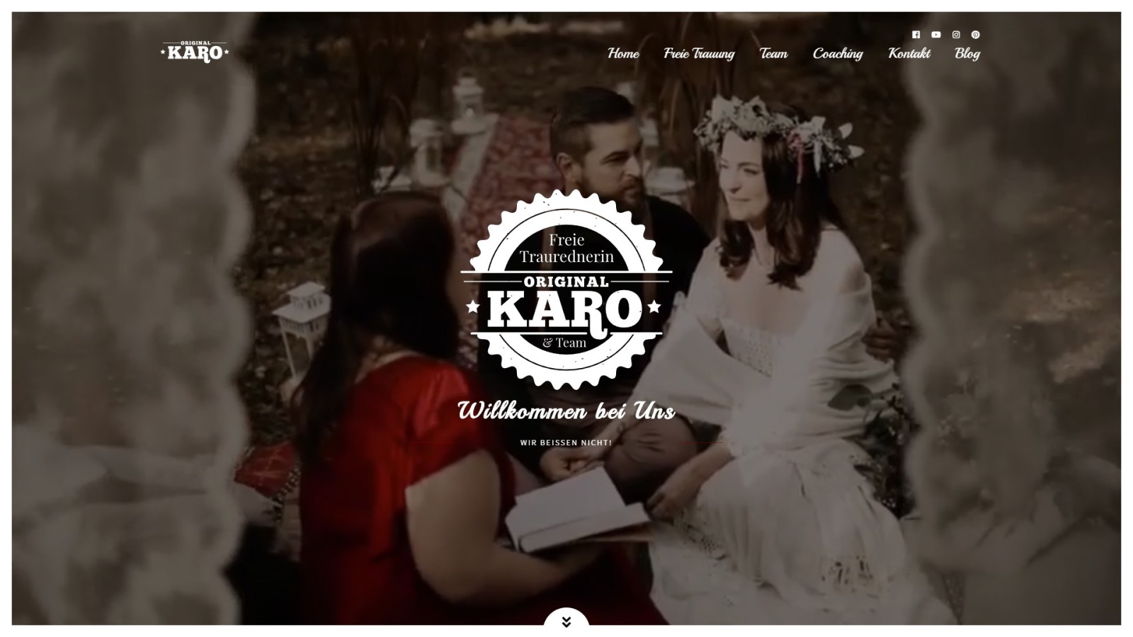 Website Original Karo Freie Traurednerin & Team